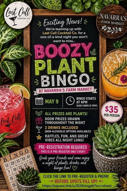 Boozy Plant Bingo