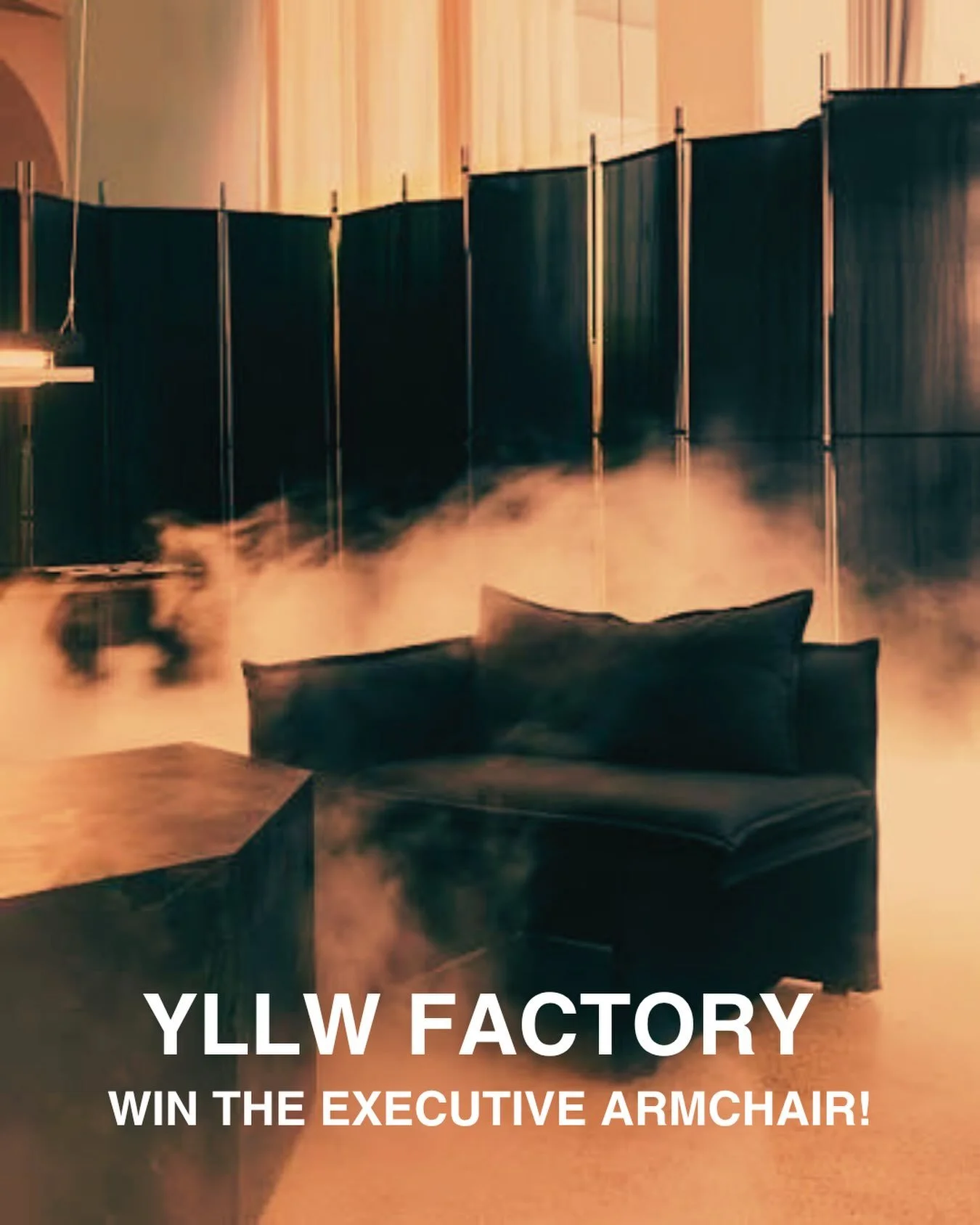 Happy news - Yllw Factory is joining Arkad Furniture Festival 2026 - bringing with them a different perspective on what furniture can become.

At the festival, they&rsquo;ll present Executive, a collection created together with designer Jenny Nordber