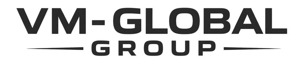 VM-Global Group logo with bold black text