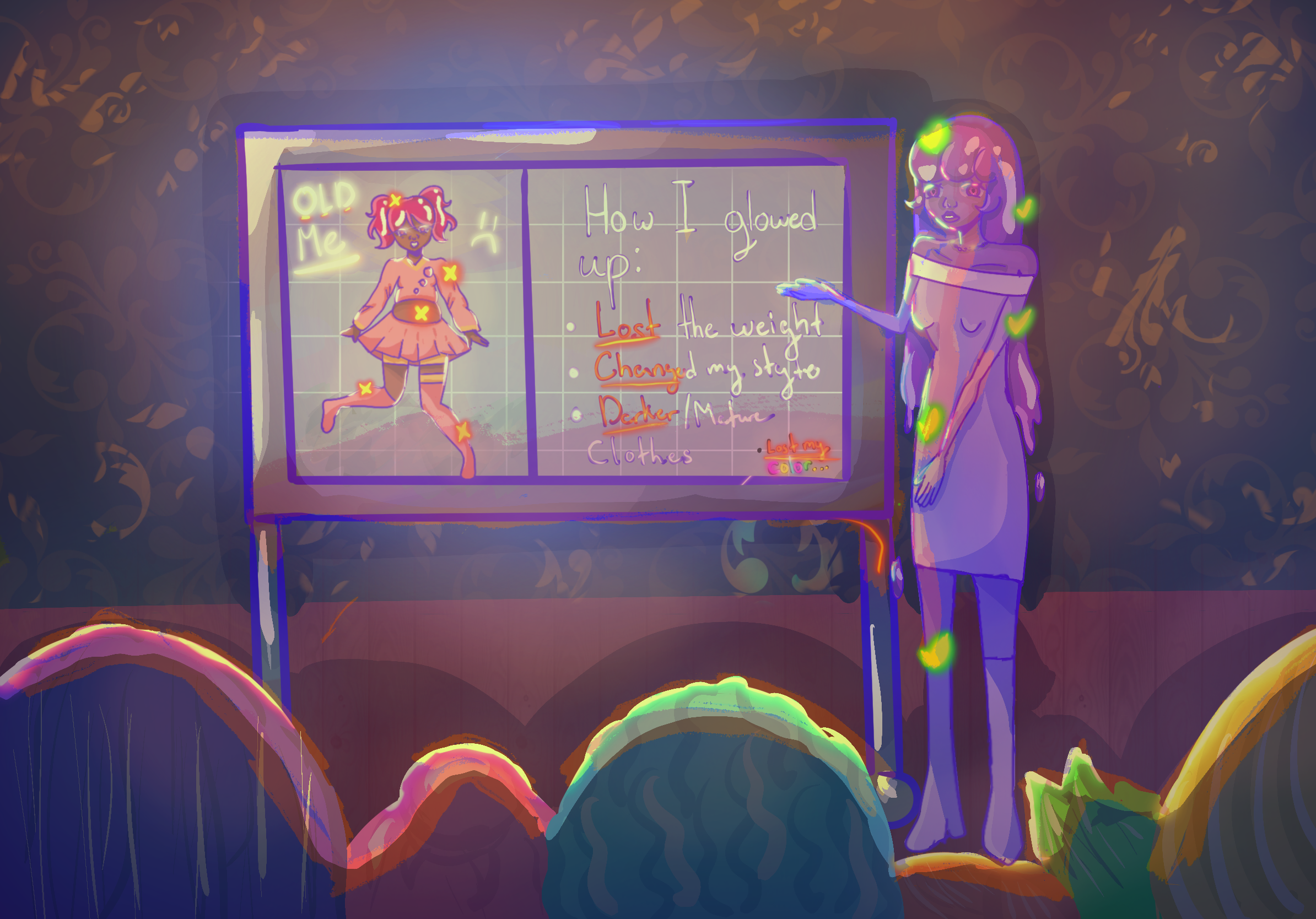 Passed Down Experience, procreate ©2026