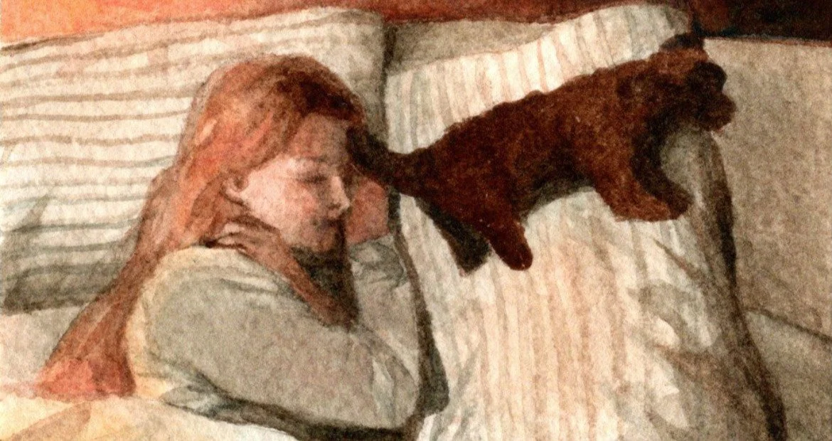 Untitled, watercolor, 1.75 x 3.25 inches ©2026