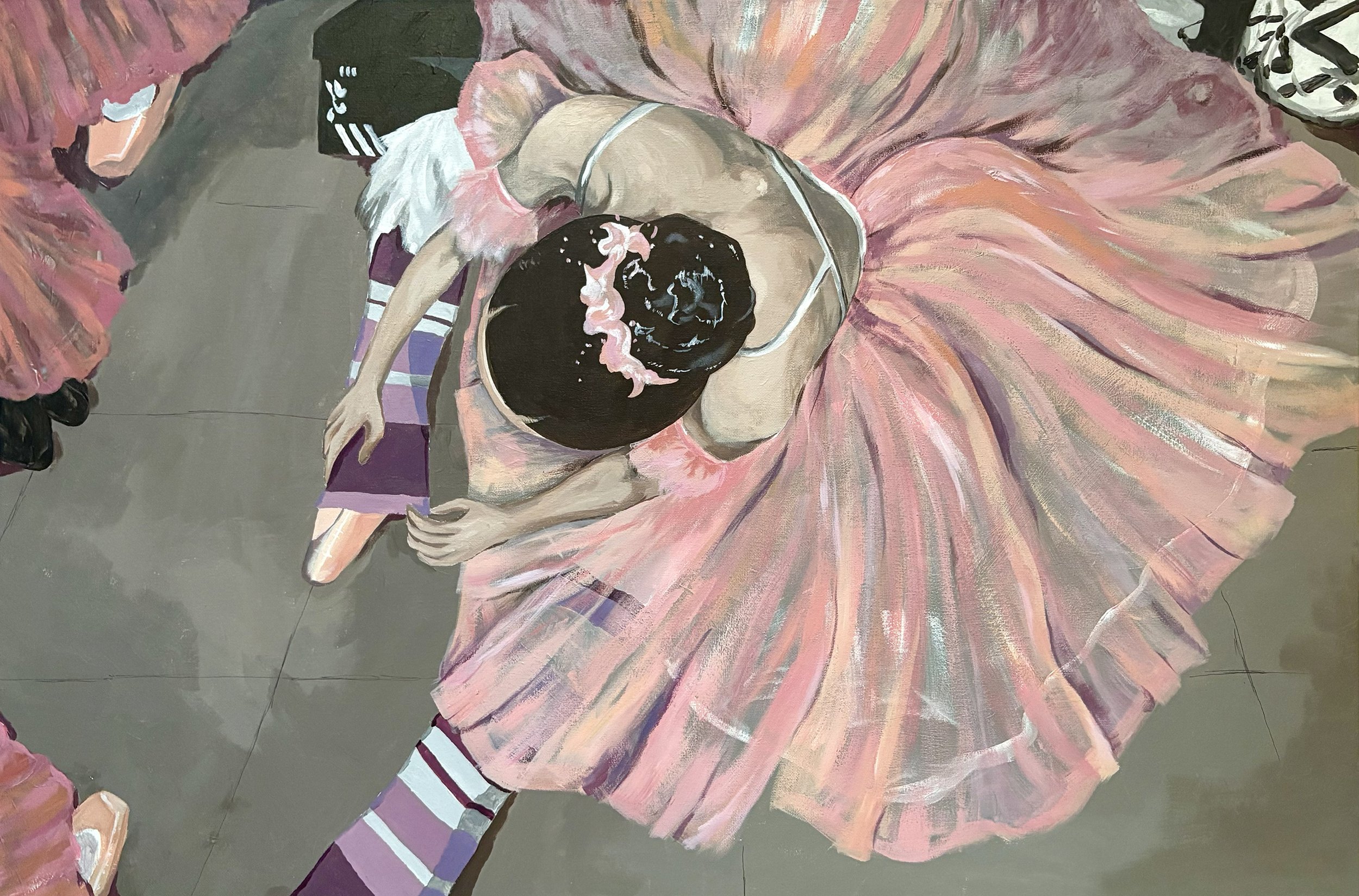  89, acrylic on canvas, 24×36 inches ©2026 