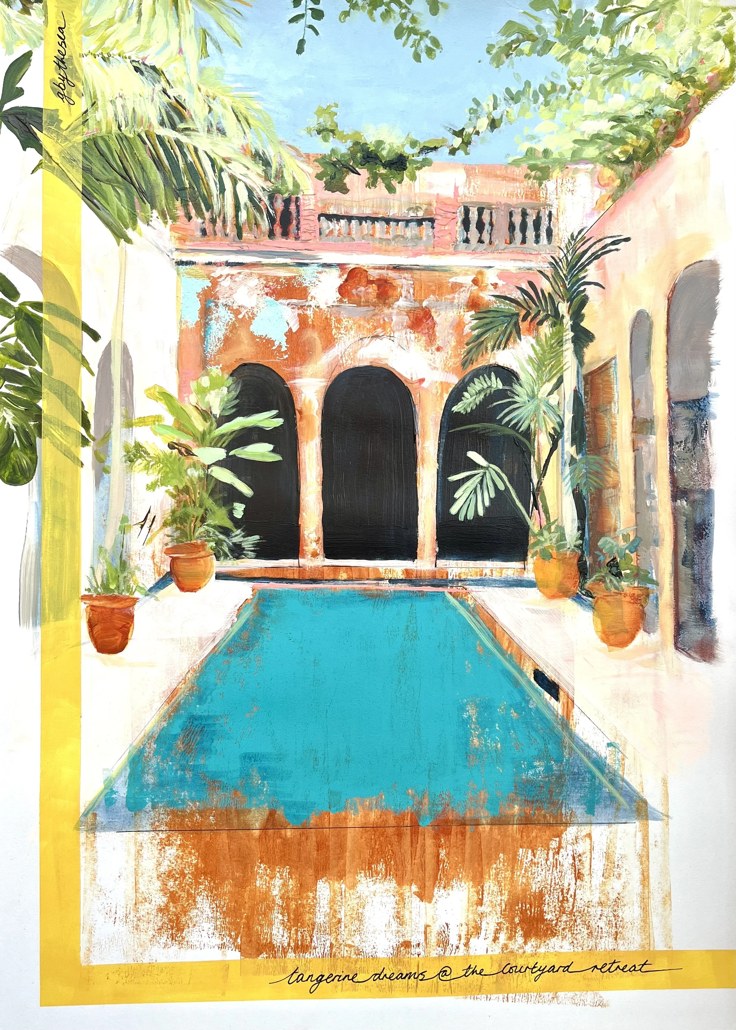 Tangerine Dreams @ the Courtyard Retreat