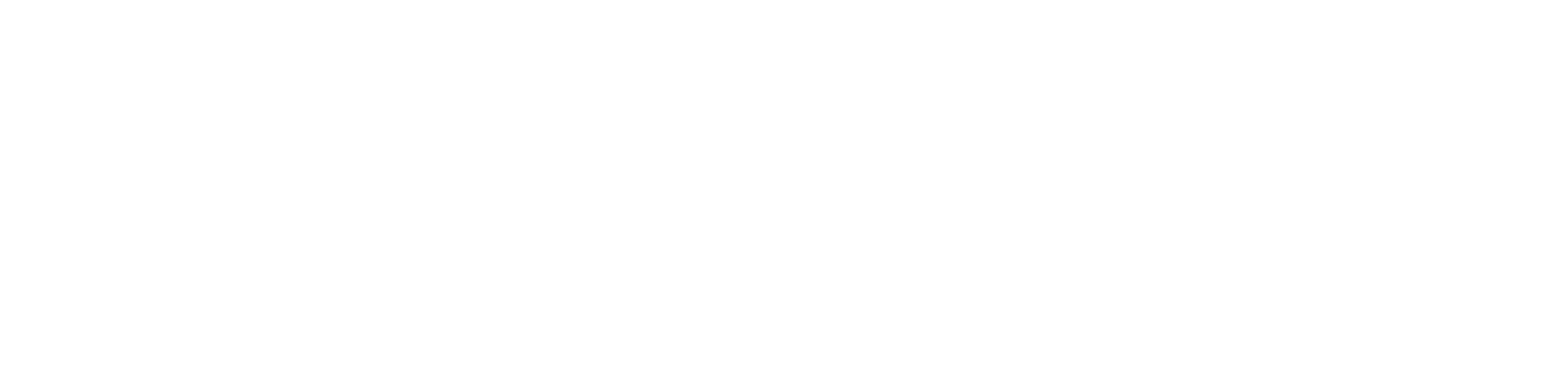 Stylized geometric pattern of white shapes and lines on a black background.