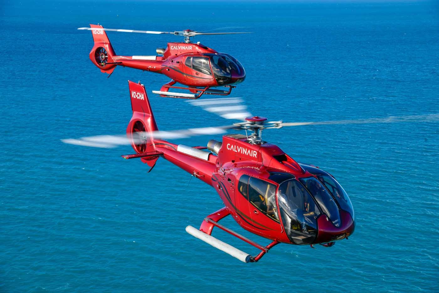 Boat and flight charters
