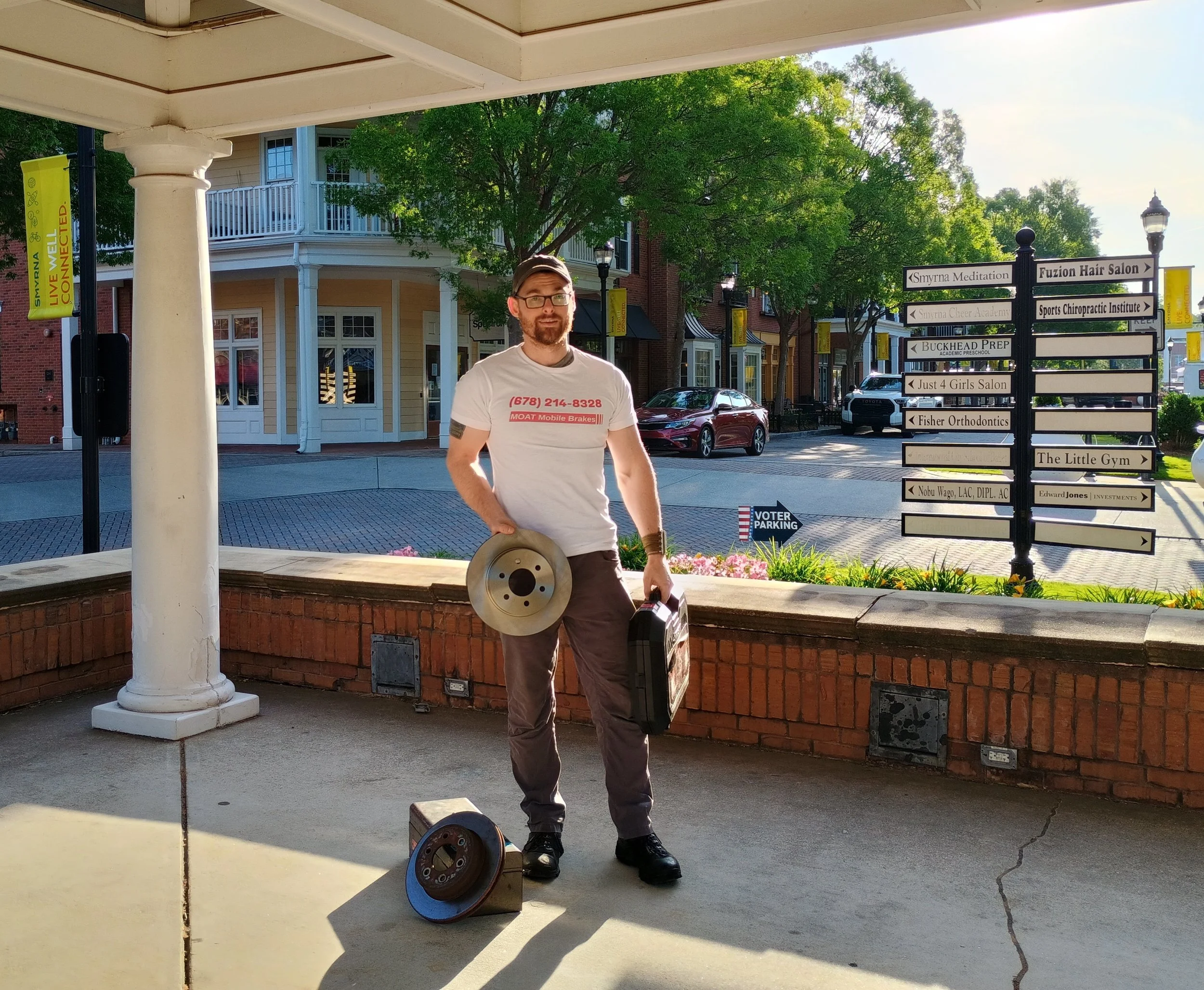 Moat Mobile Brakes Downtown Smyrna Georgia