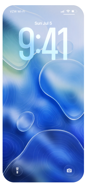 Liquid Glass Light