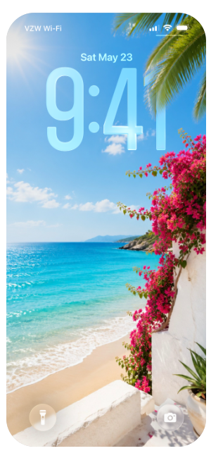 Sunshine Floral Beach