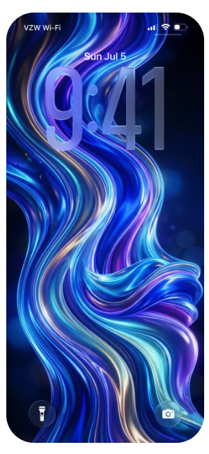 Liquid Glass Swirls