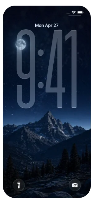 moonlight over the mountains wallpaper 4k oled