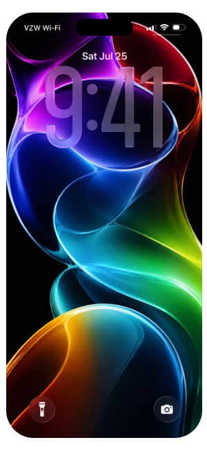 4k oled Liquid Glass neon wallpaper for iphone