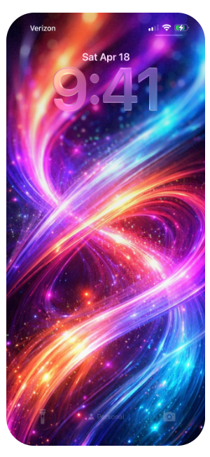 dark abstract colorful neon 4k oled wallpaper