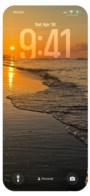 beach, sunset, sunrise, ocean, water, OLED, Lockscreen, VIVID