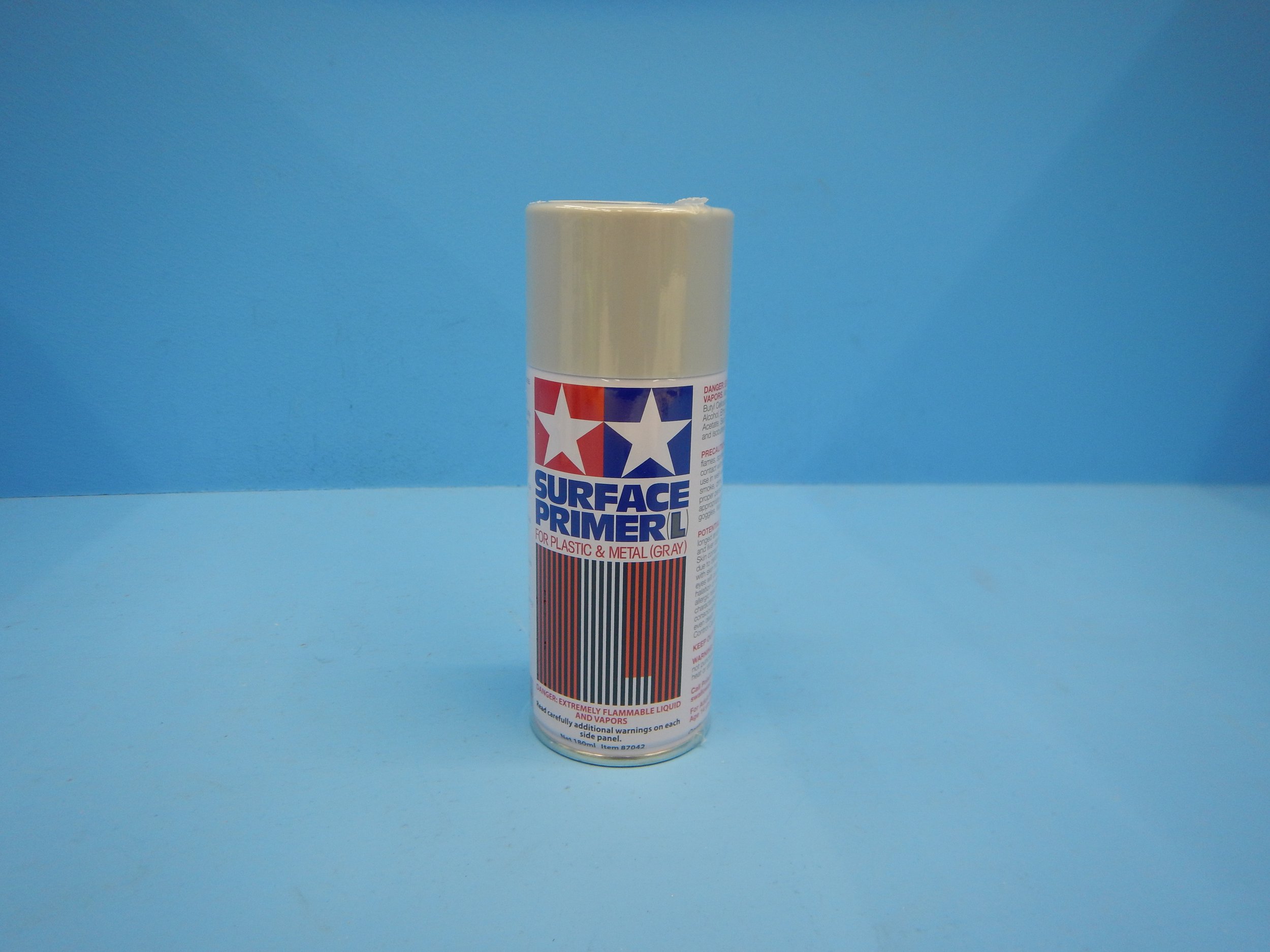 SURFACE PRIMER, GRAY, SPRAY CAN, TAM87042