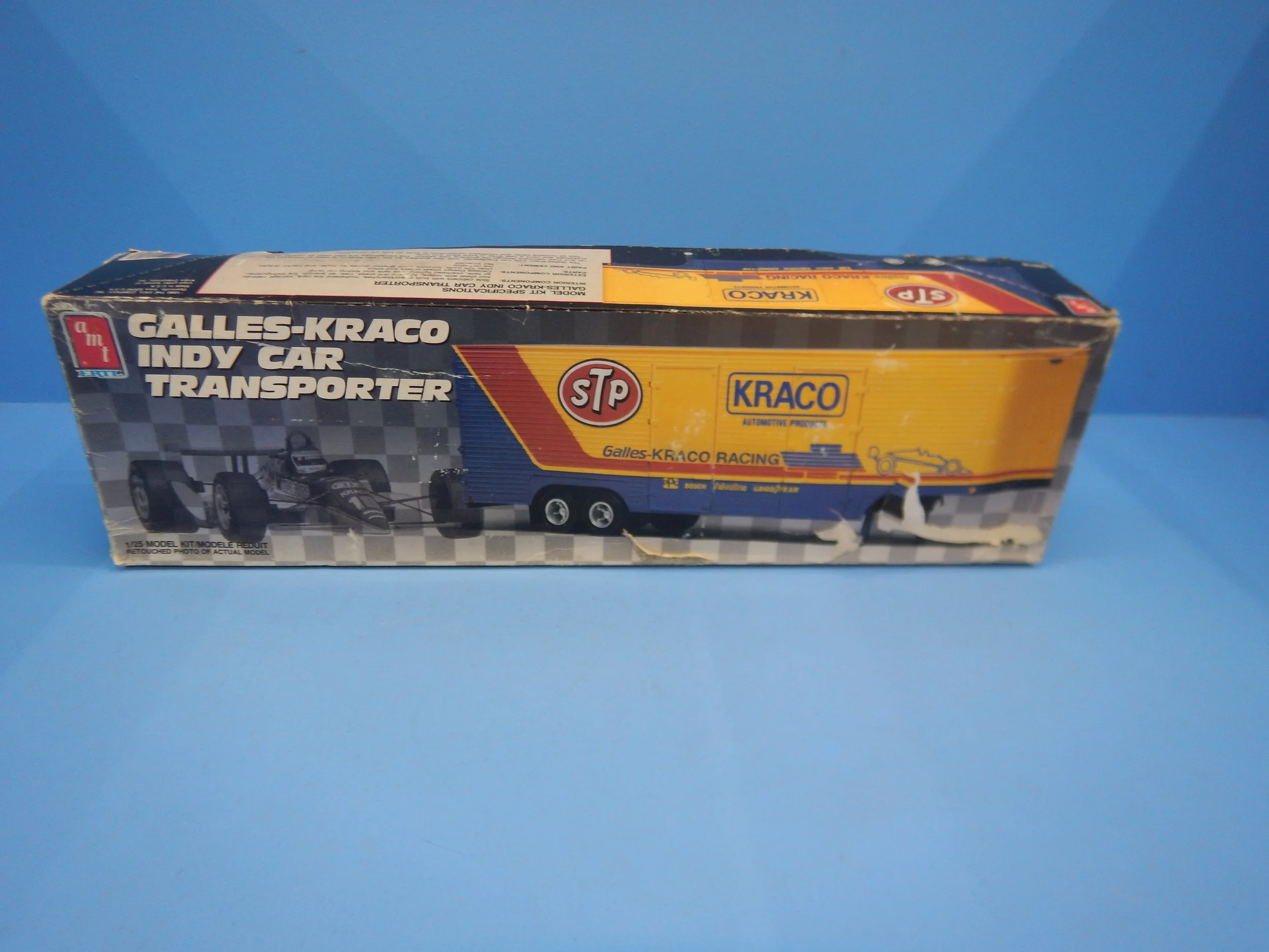 GALLES-KRACO INDY CAR TRANSPORTER TRAILER, OPEN BOX, 6018OBTS