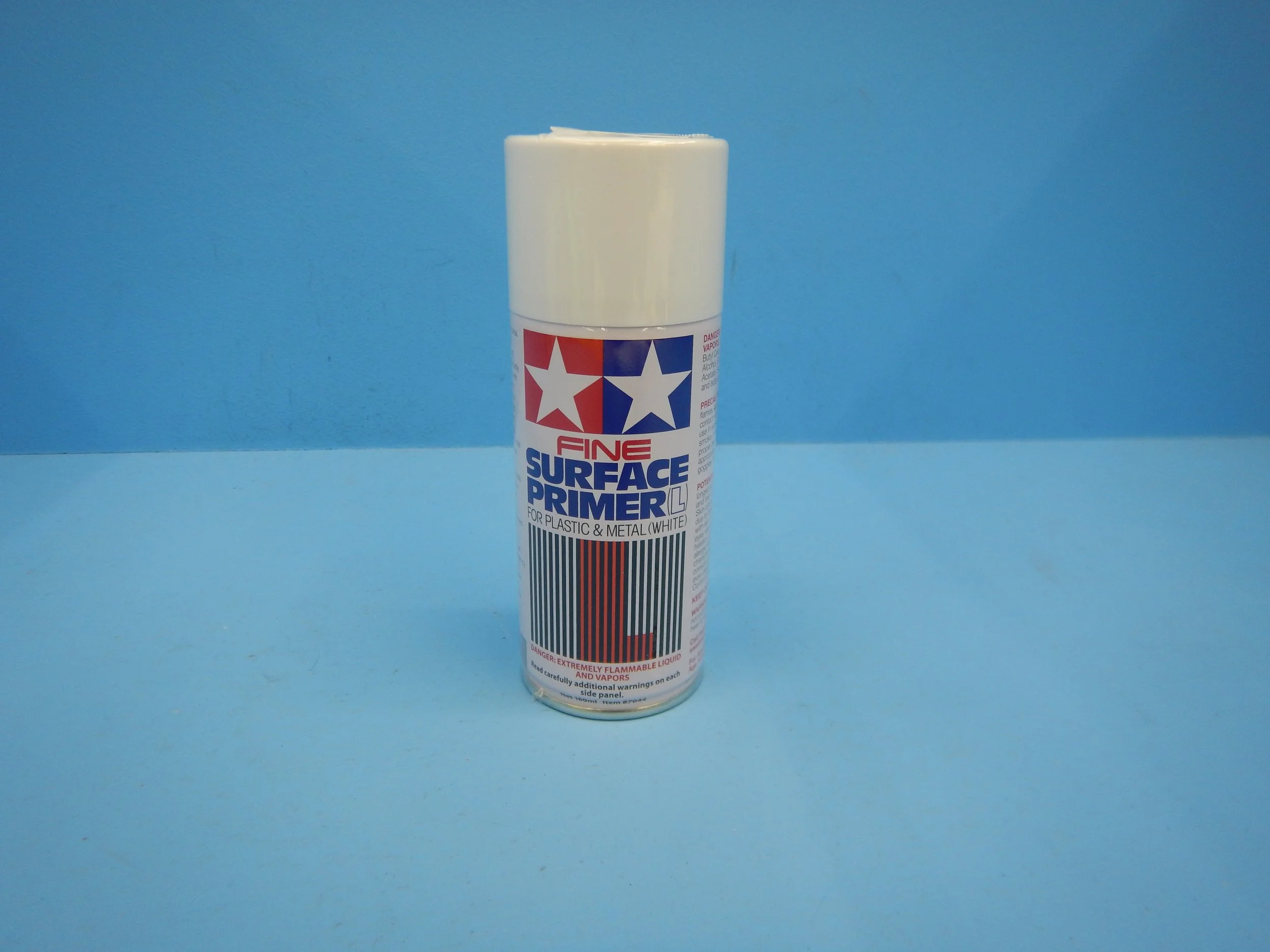 SURFACE PRIMER, FINE WHITE, SPRAY CAN, TAM87044