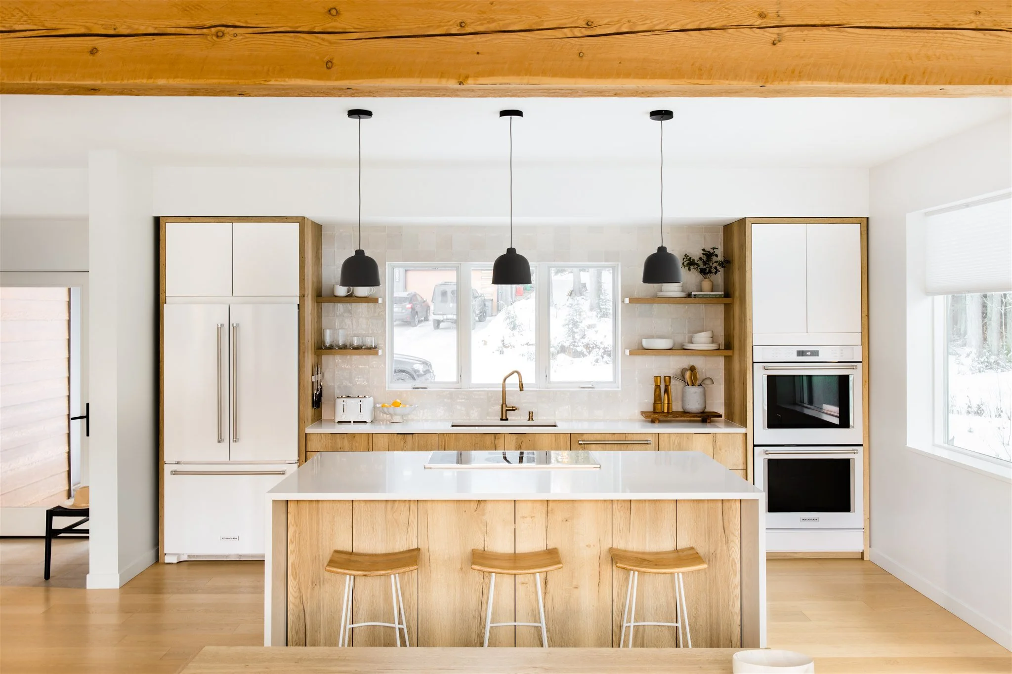 hardwood flooring kitchen and living room, best flooring store, Rossland, trail, Castlegar