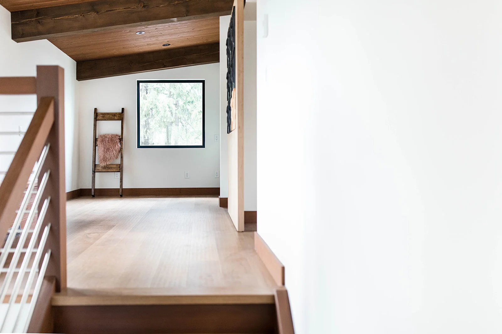 wood staircase installation nelson