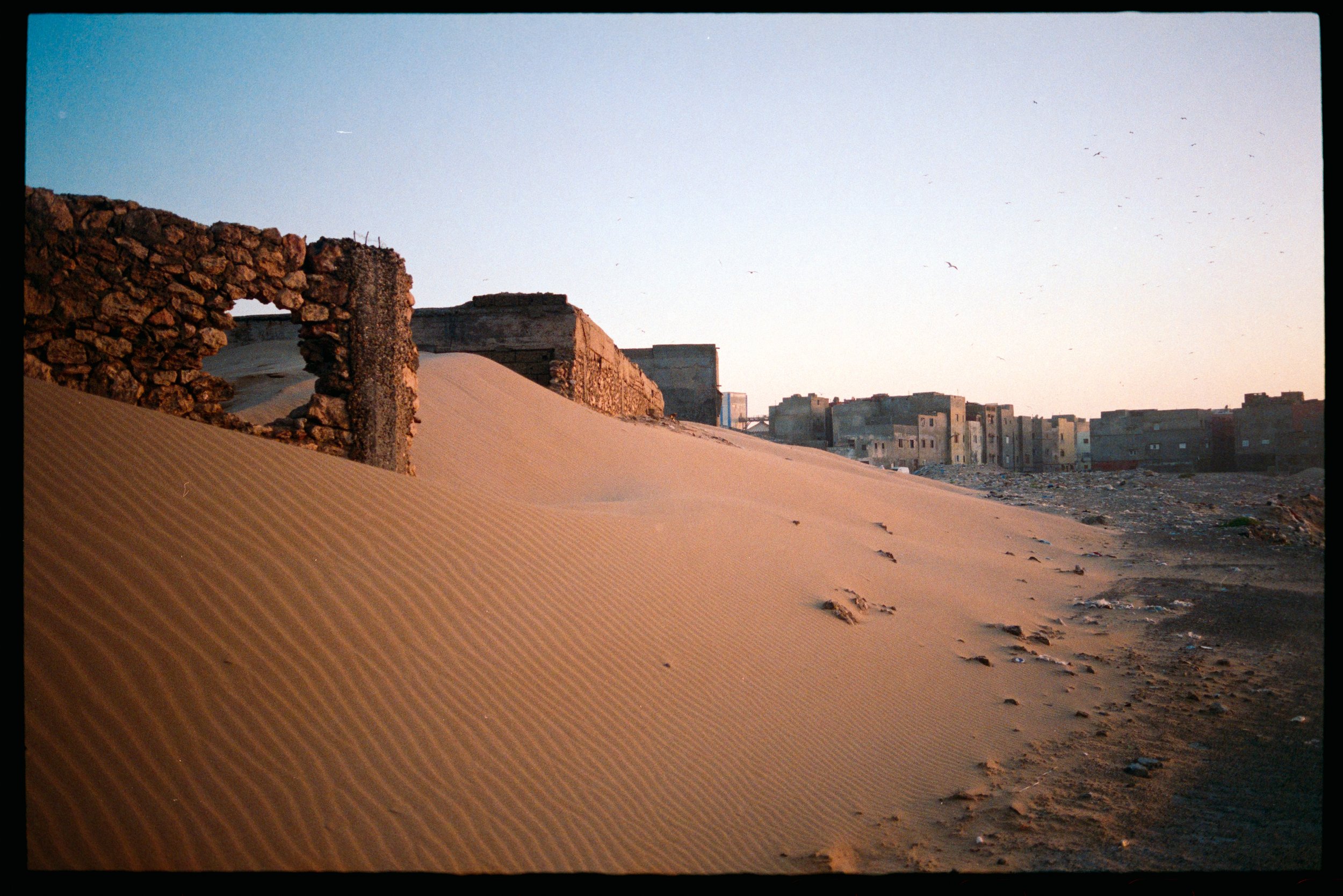 morocco sand travel photography film 35mm