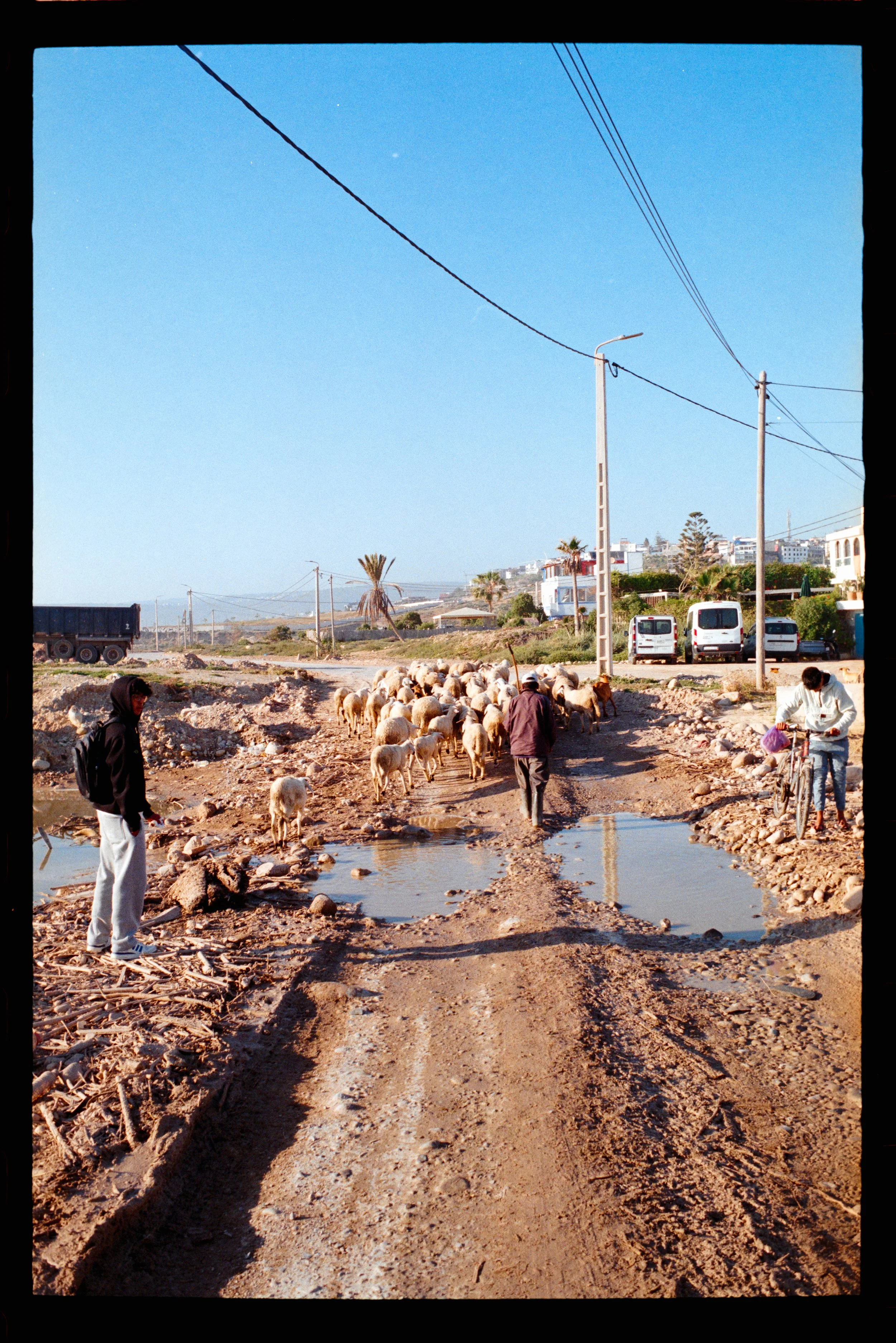 morocco sand travel photography film 35mm
