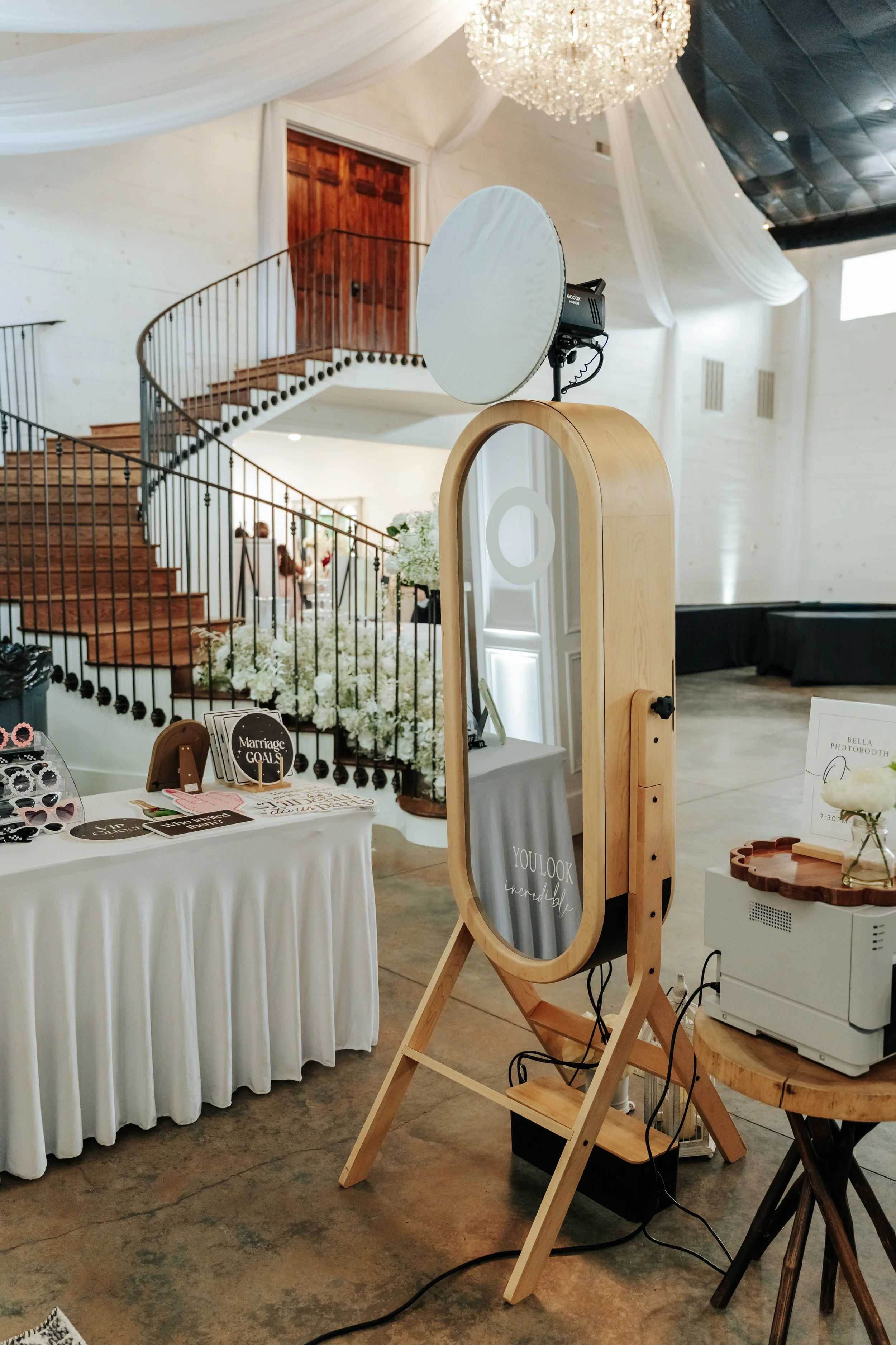 Luxury Wedding Photo booth in Atlanta