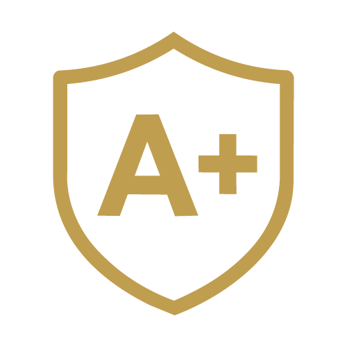 BBB A+ Rated & Accredited