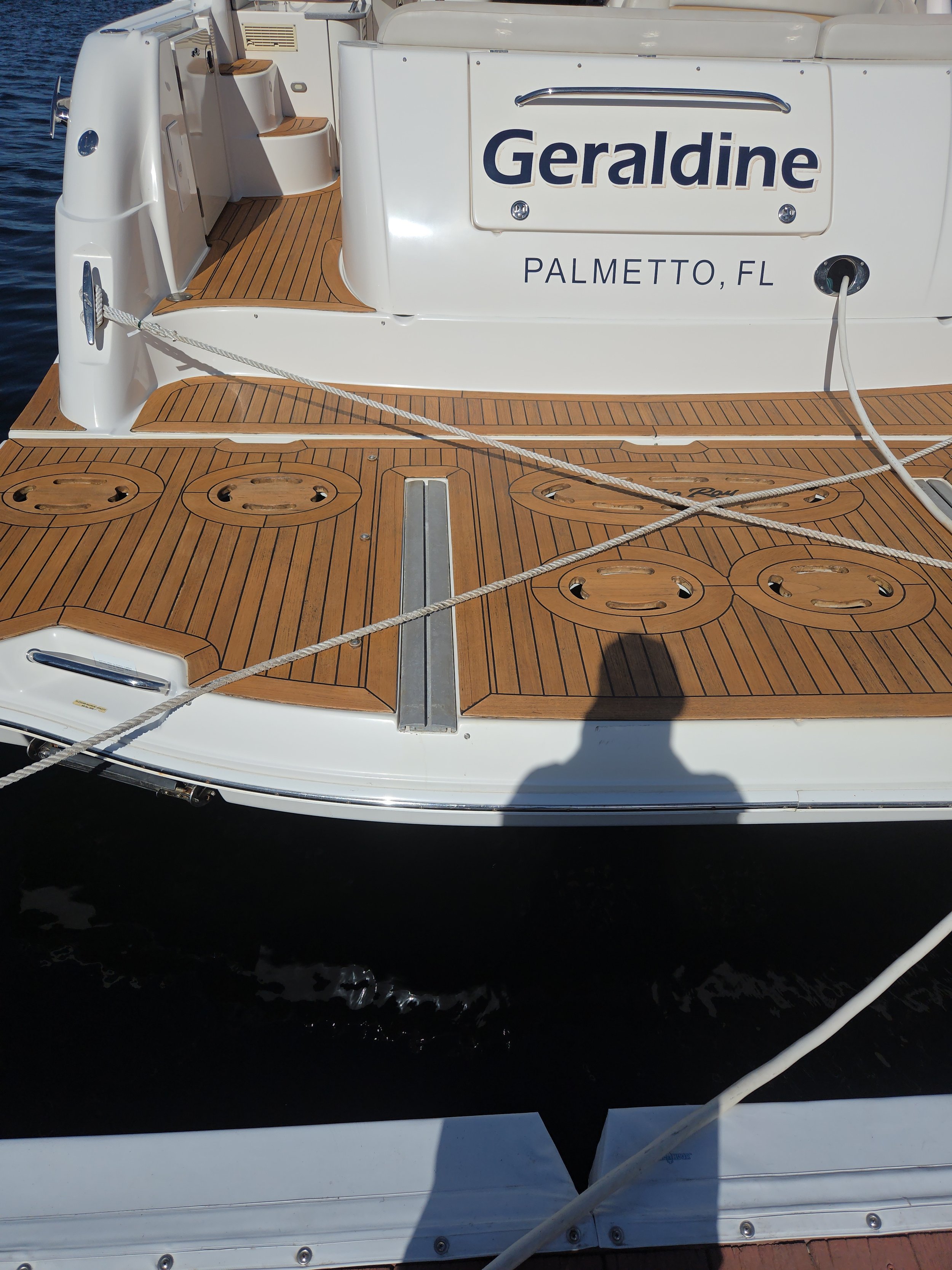 Sea Ray Teak Riviera Dunes Palmetto "Geraldine"