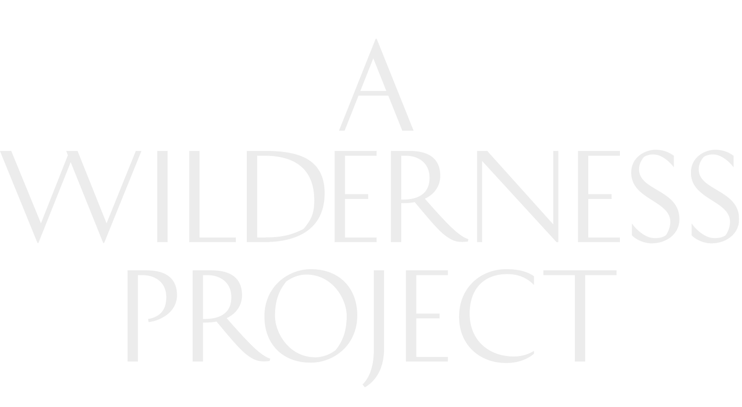A Wilderness Project
