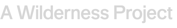 A Wilderness Project