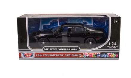 2011 Dodge Charger (Pursuit) 1/24 Scale Black