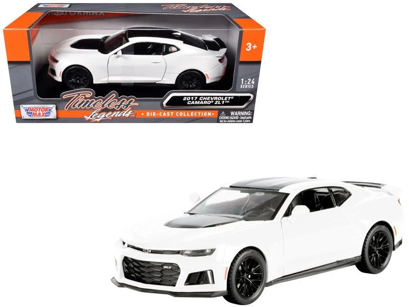 2017 Chevy Camaro 1/24 scale White