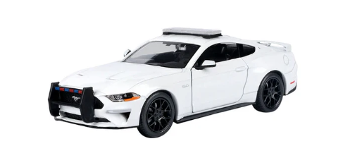 2018 Ford Mustang 1/24 Scale White