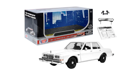 1986 Dodge Diplomat 1/24 Scale White