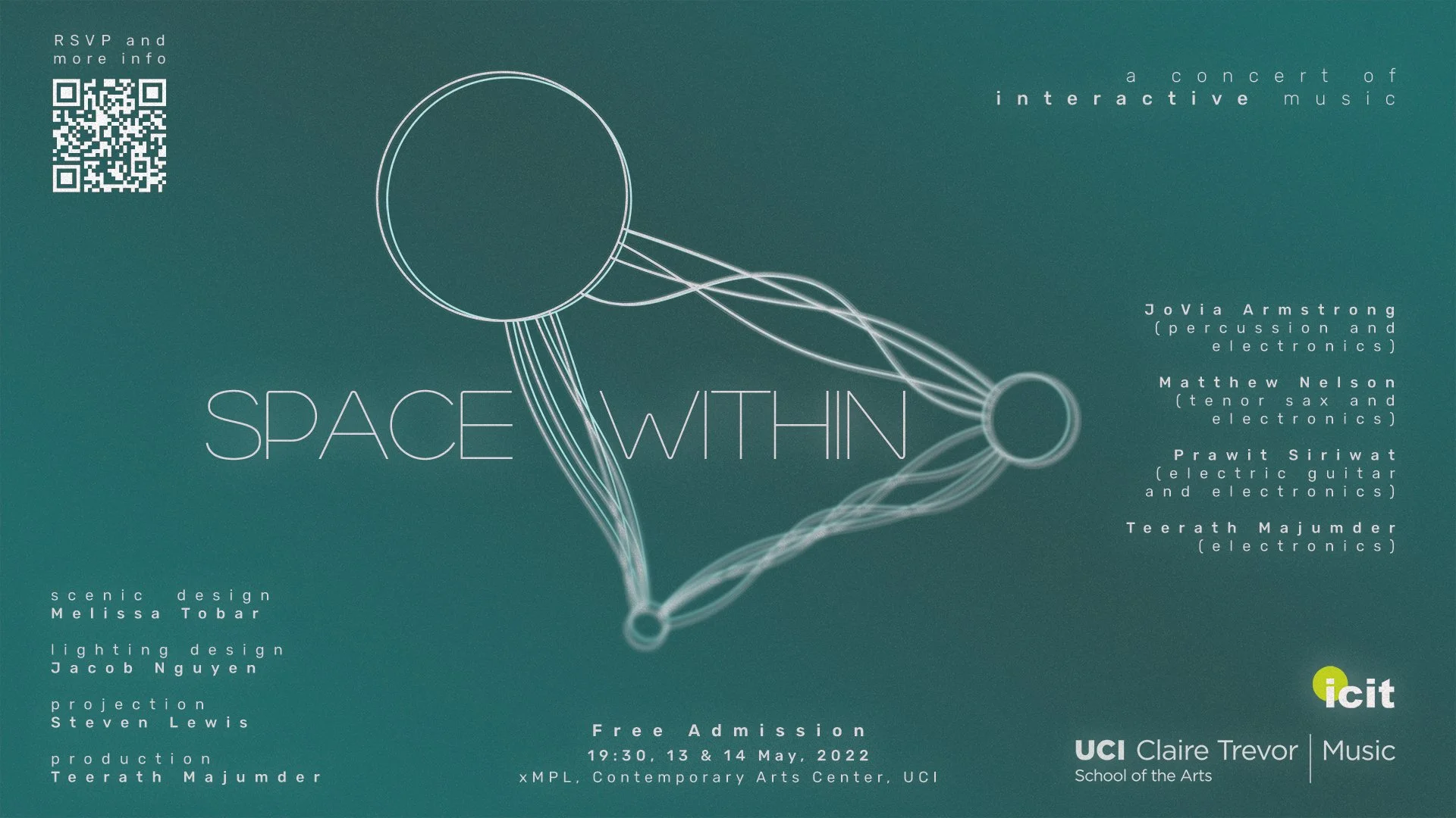 "Space Within" banner