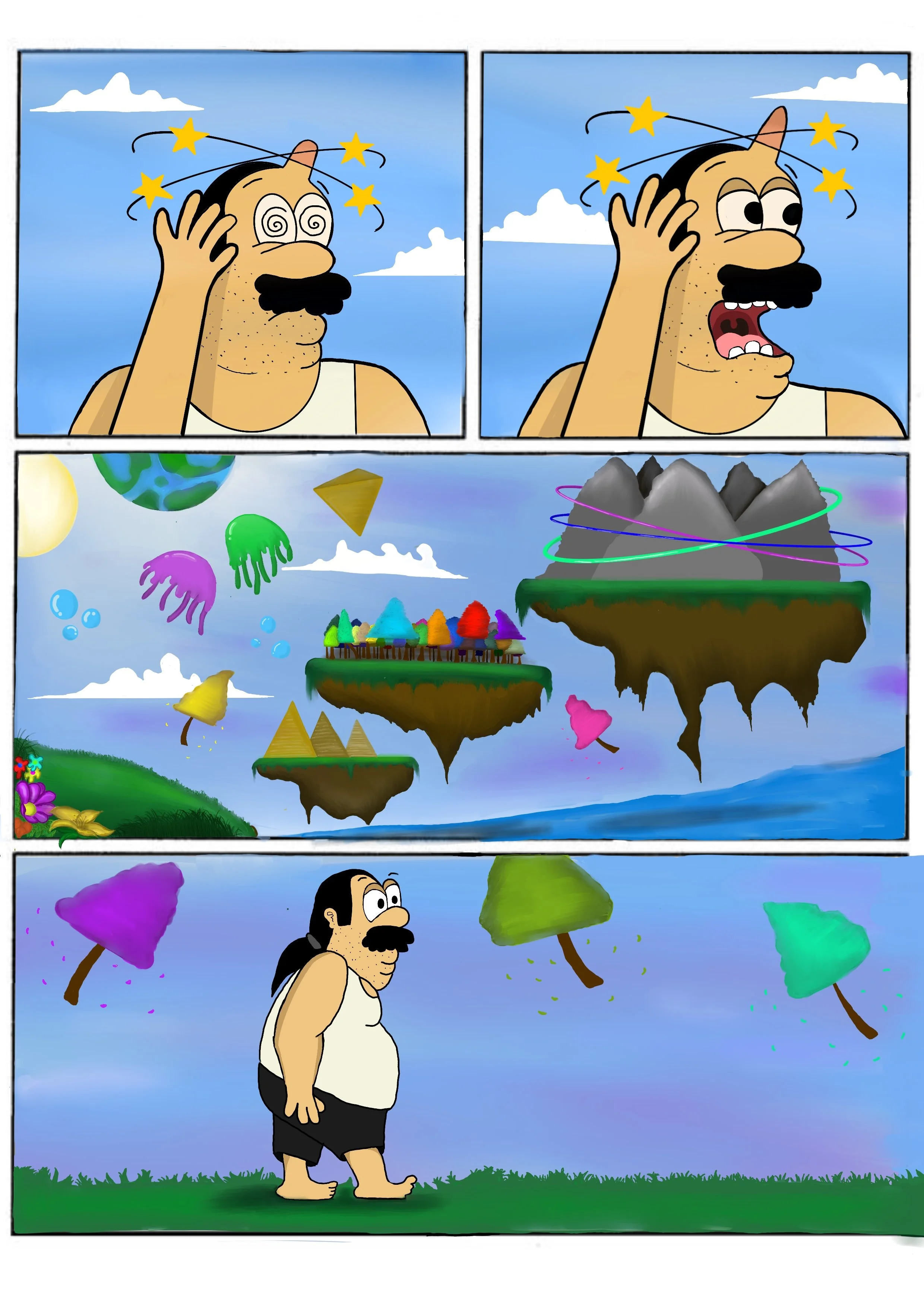 Boynes Lost Journey, 2025, series 4 of 10,  
21 × 29.7 cm, Procreate, Adobe Illustrator 