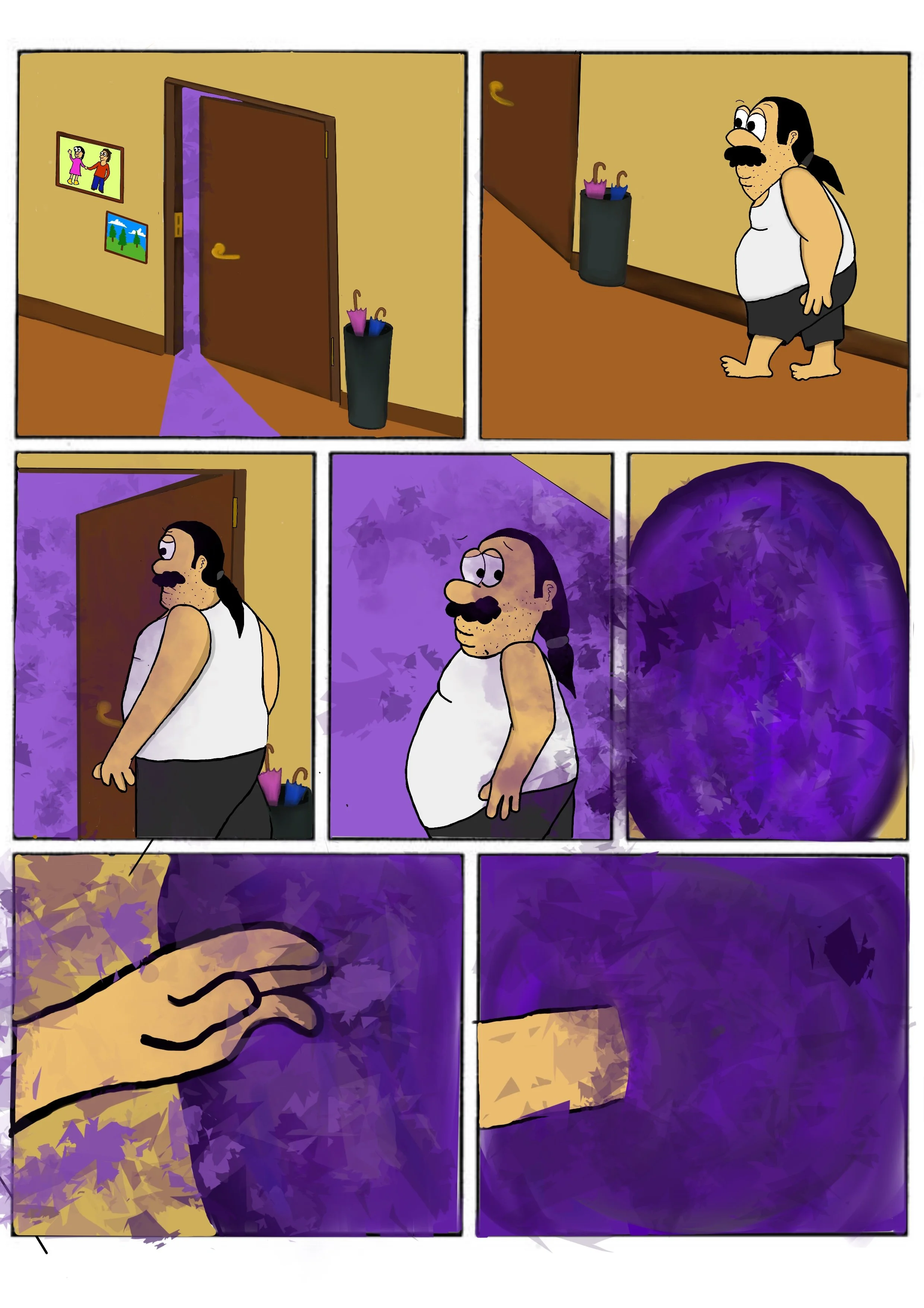 Boynes Lost Journey, 2025, series 2 of 10,  
21 × 29.7 cm, Procreate, Adobe Illustrator 