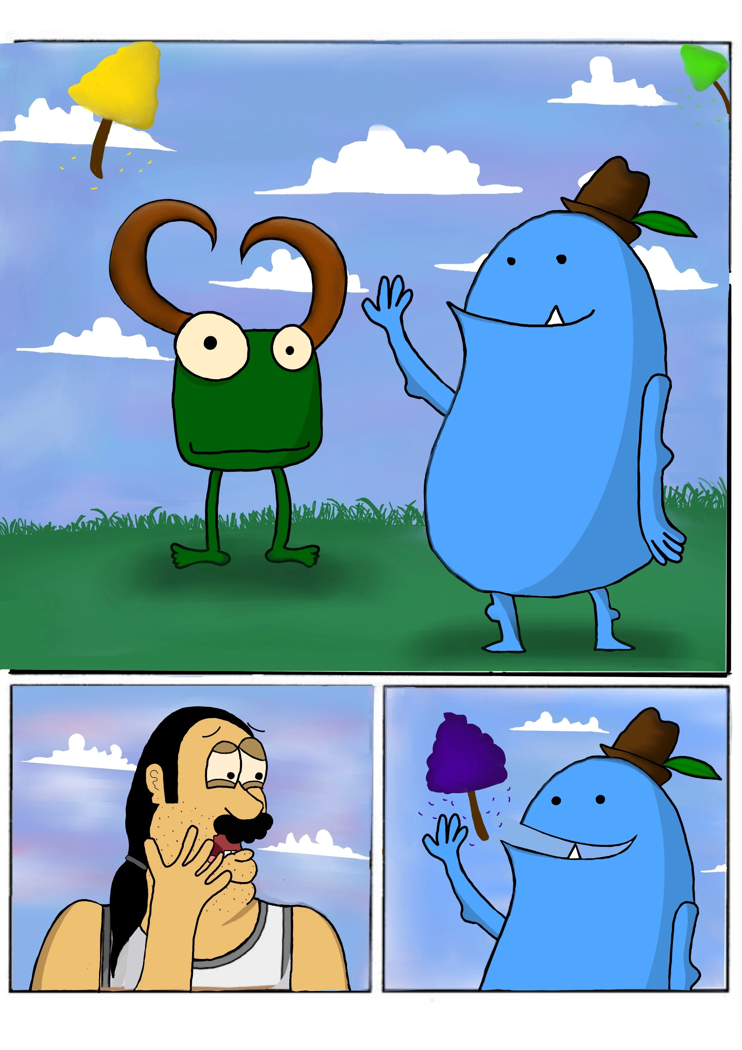 Boynes Lost Journey, 2025, series 5 of 10,  
21 × 29.7 cm, Procreate, Adobe Illustrator 