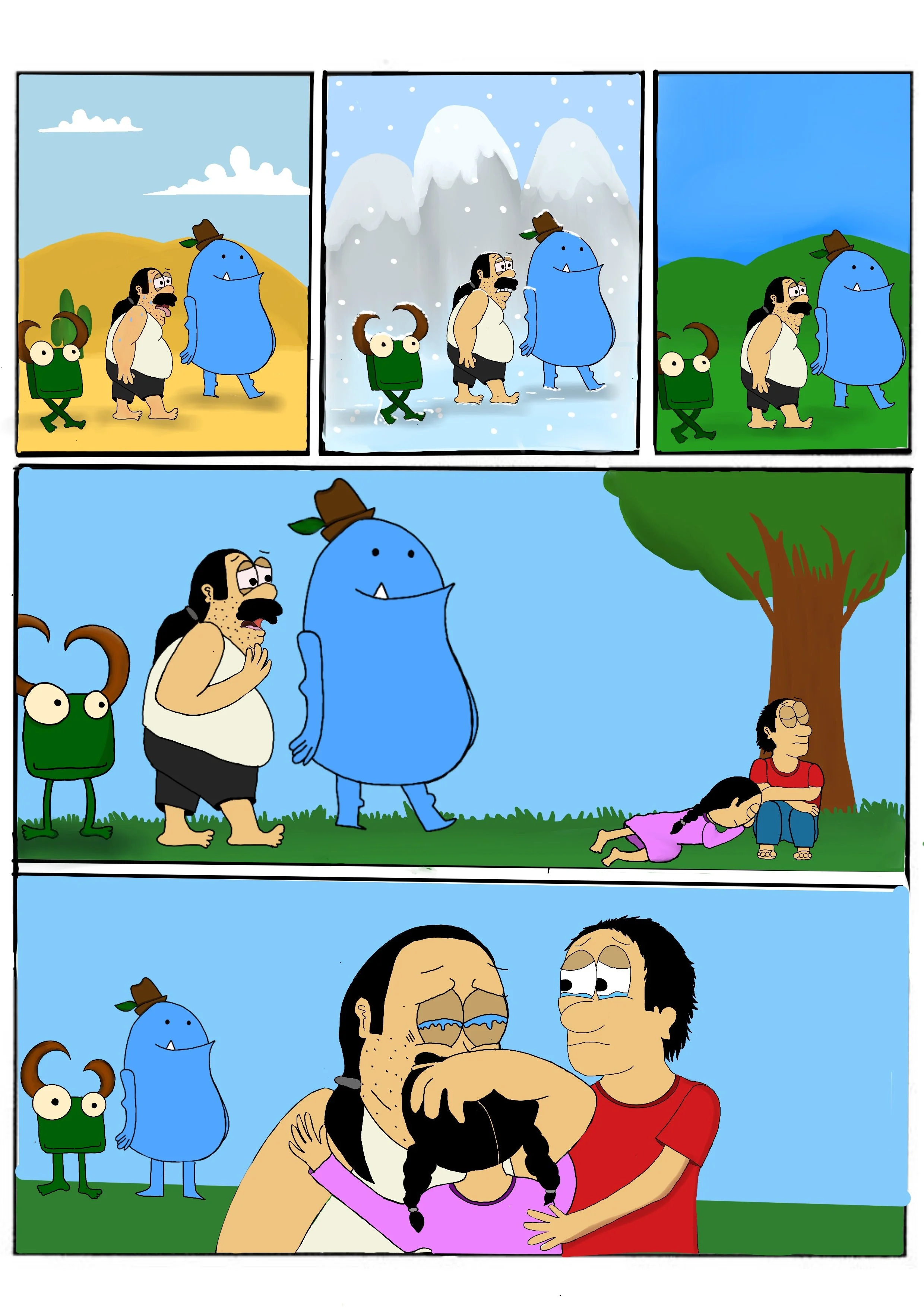 Boynes Lost Journey, 2025, series 8 of 10,  
21 × 29.7 cm, Procreate, Adobe Illustrator 