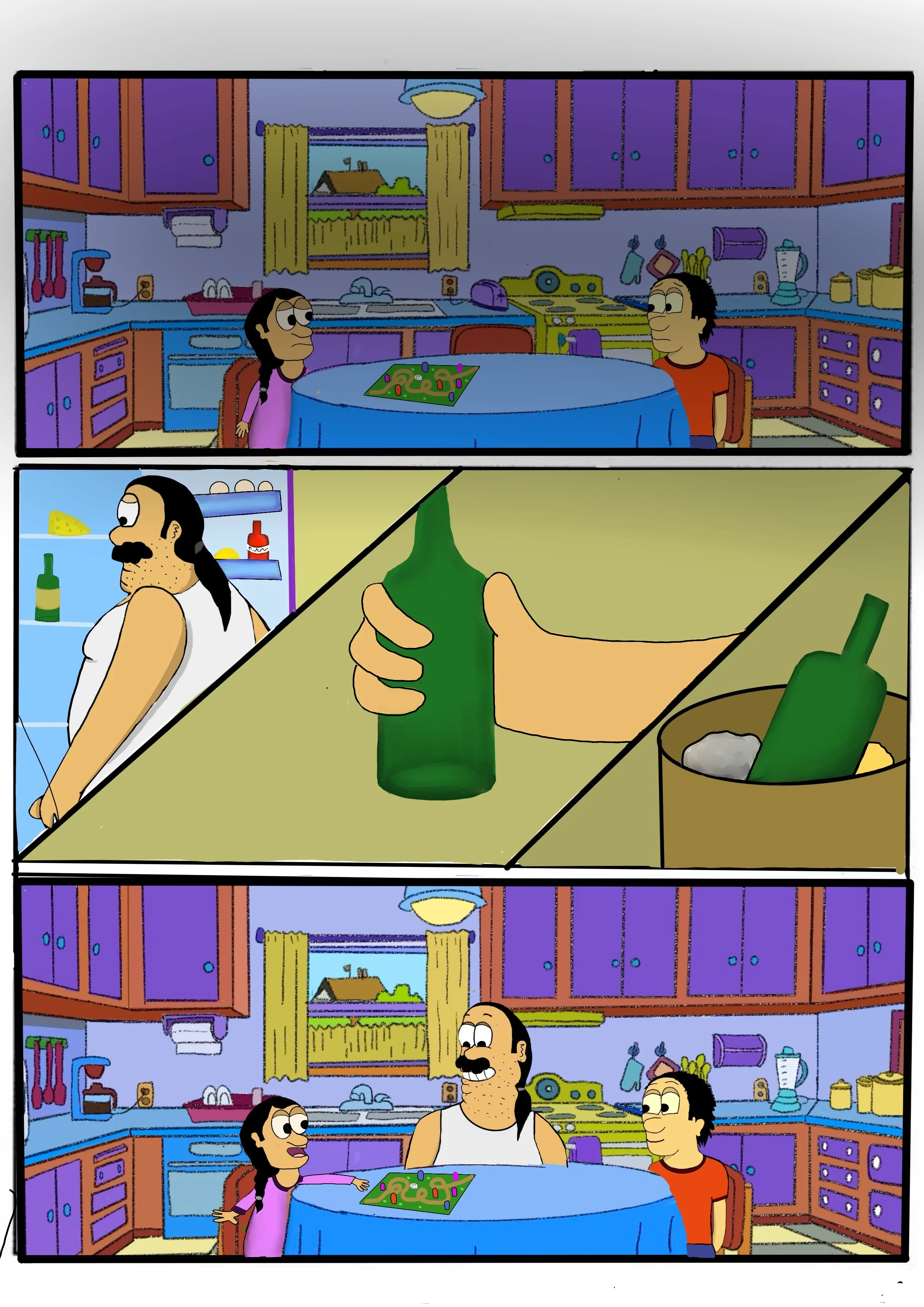 Boynes Lost Journey, 2025, series 10 of 10,  
21 × 29.7 cm, Procreate, Adobe Illustrator 