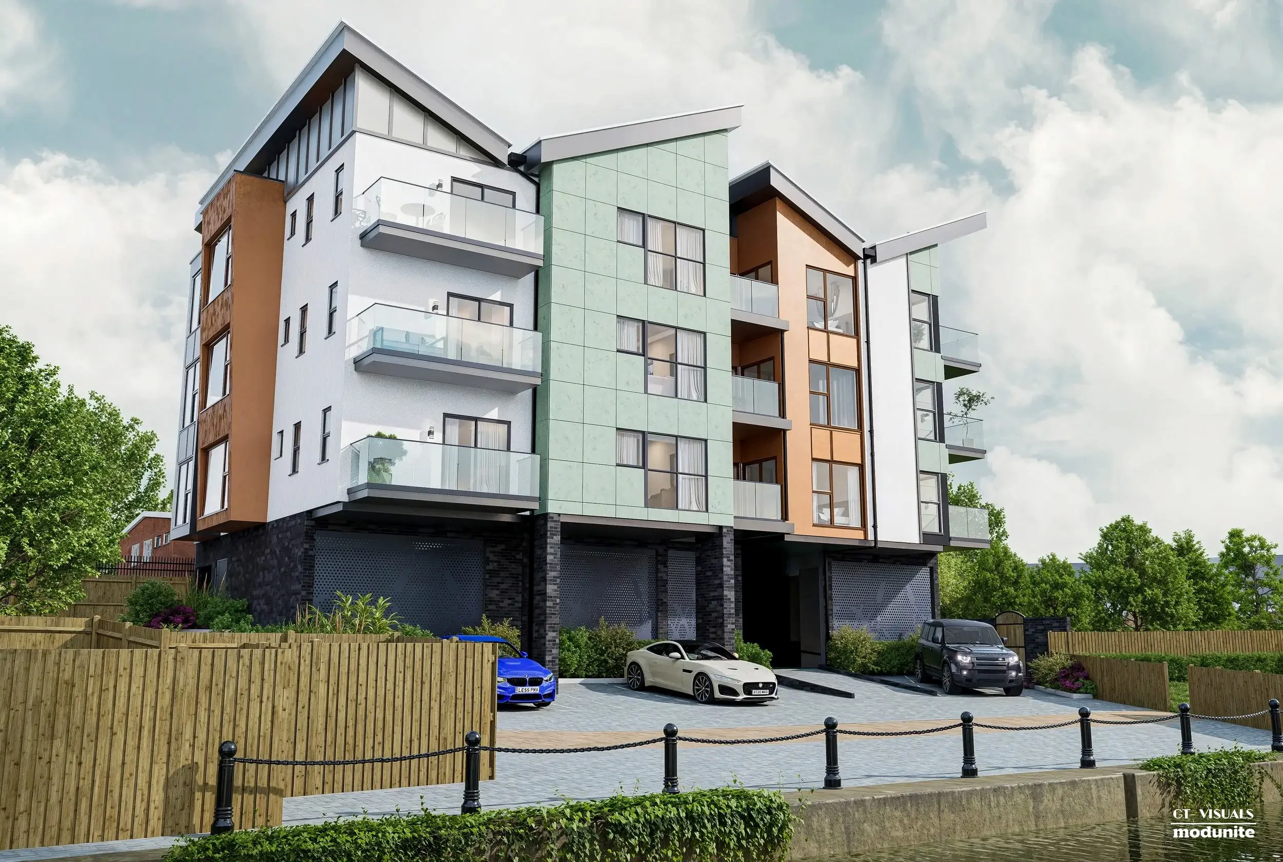 Architectural rendering company for planning applications Kent and London. South London architectural CGI