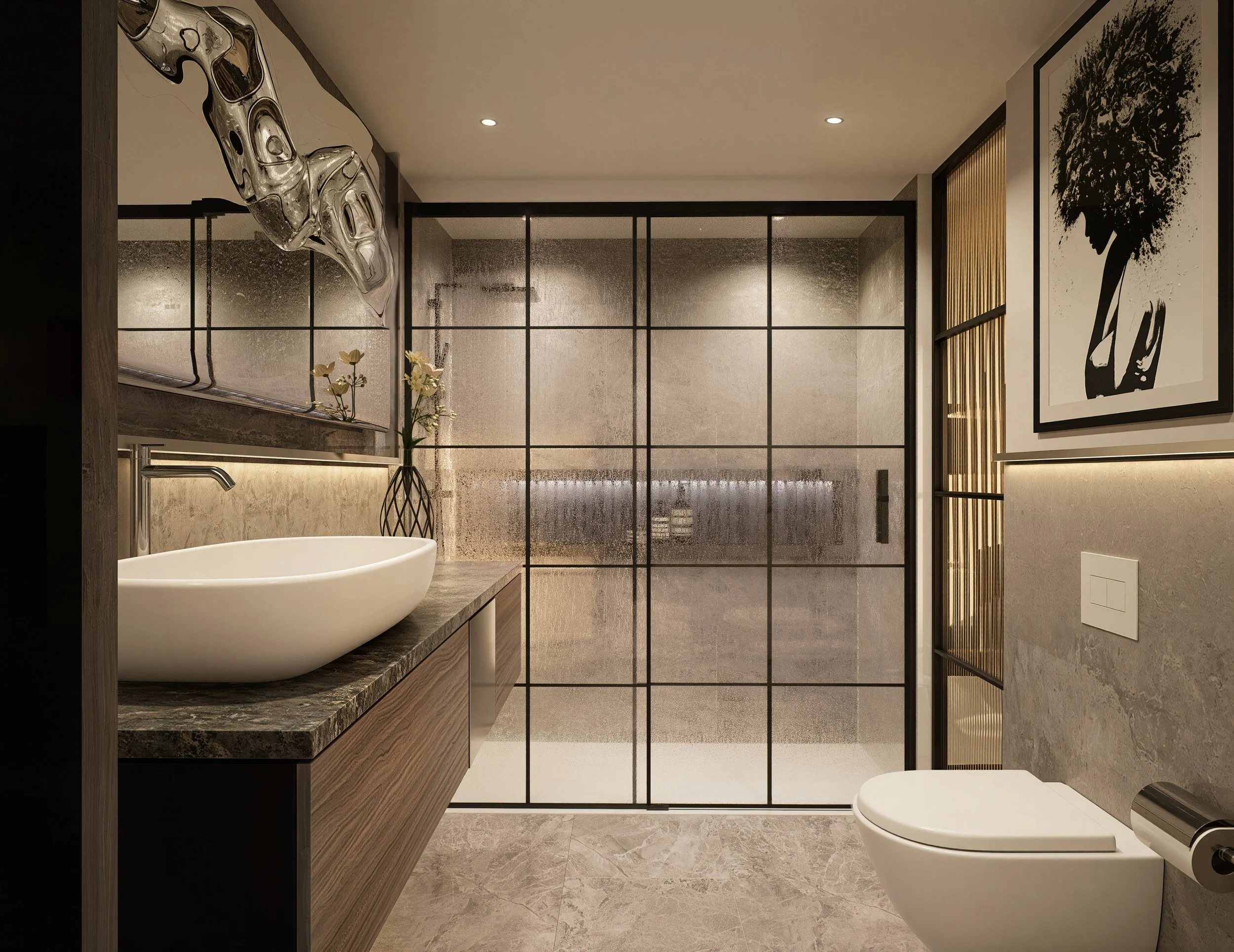 Off-plan property CGI New build development CGI
