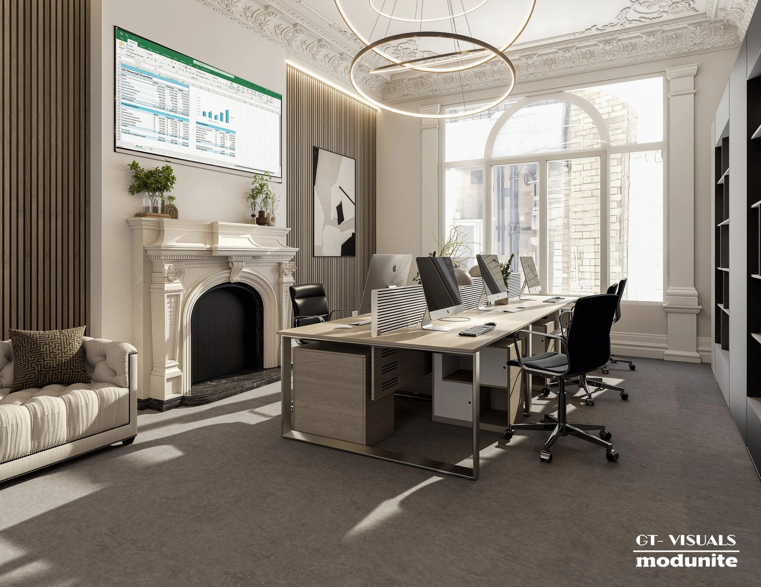 luxury office for London company. office refit London. office refit New York. office design Dubai
