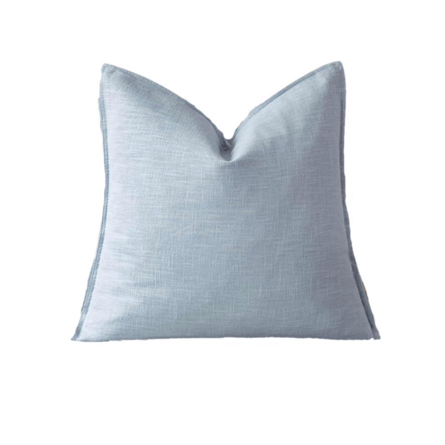 muted-blue-linen-textured-throw-pillow-organic-modern-living-room-decor
