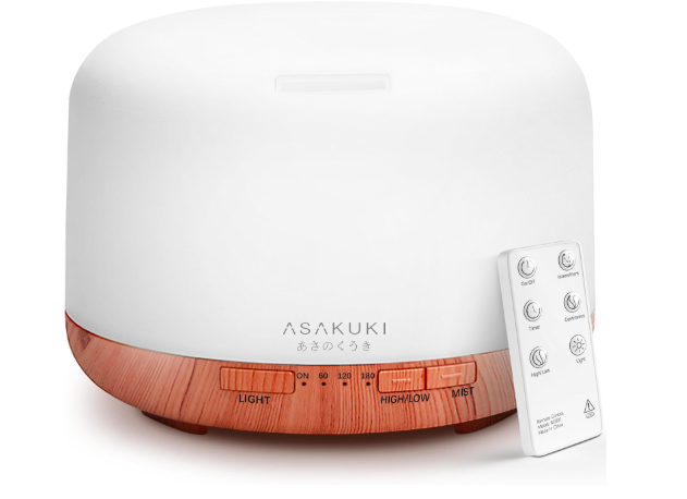 ASAKUKI Essential Oil Diffuser for Home, 500ML Aromatherapy Humidifier.png