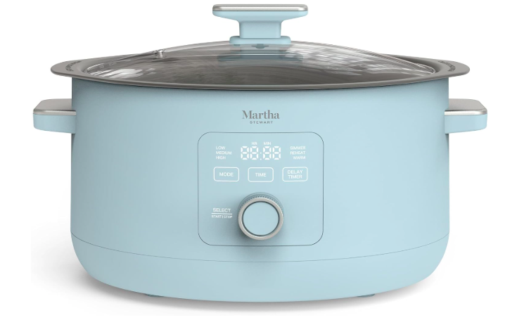 Martha Stewart 8 Quart Slow Cooker blue.png