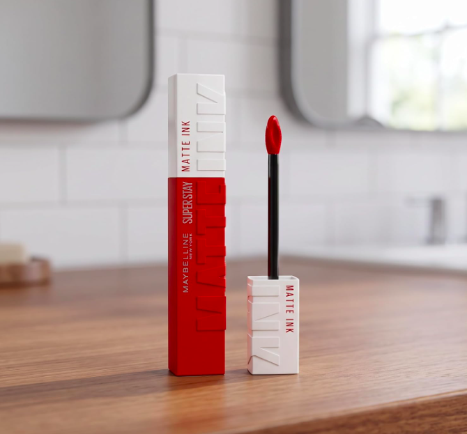 Maybelline Super Stay Matte Ink Liquid Lipstick Makeup, Exhilarator.png