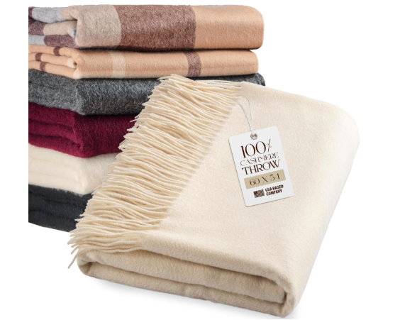 Velanio Luxury 100% Pure Cashmere Throw Blanket.png