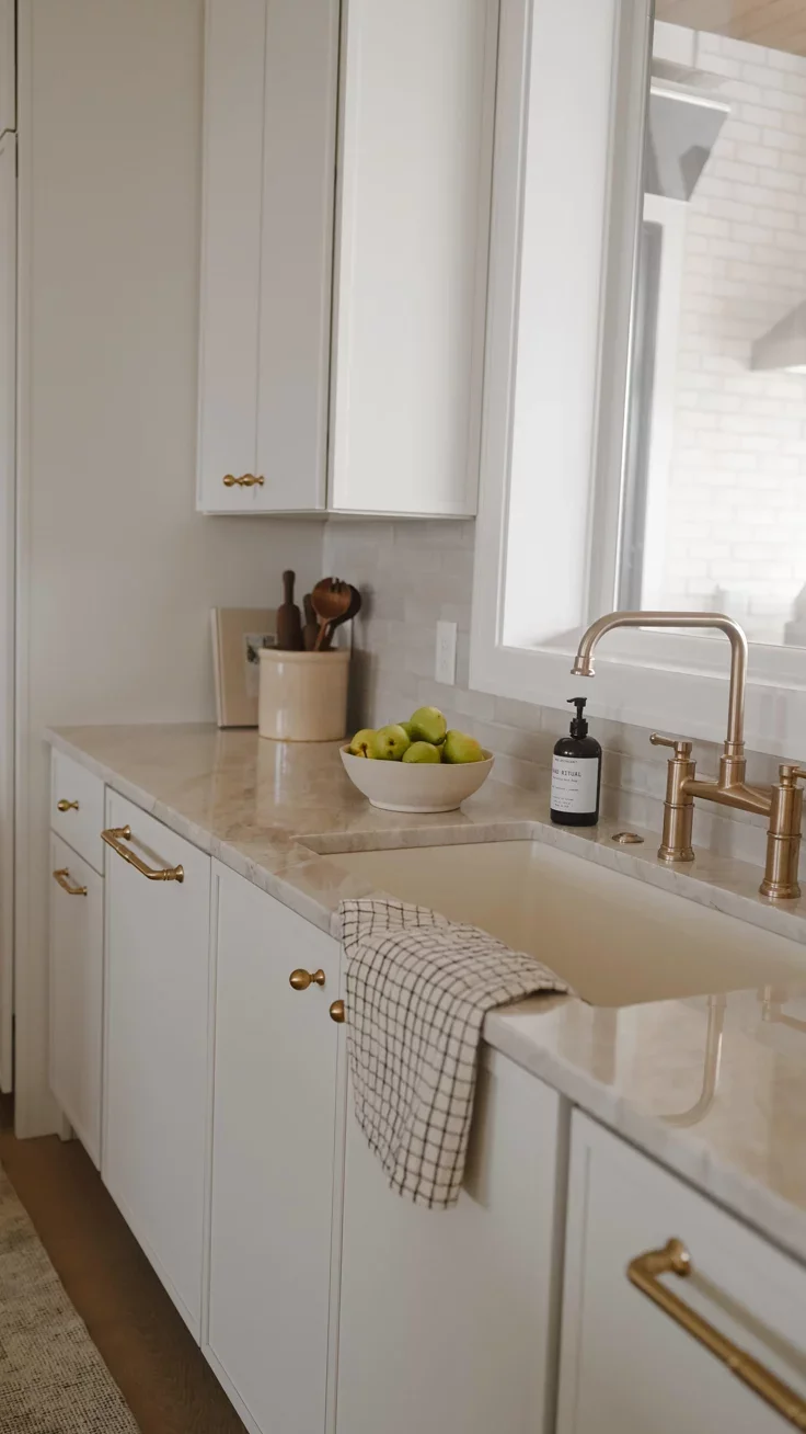 clean kitchen sink