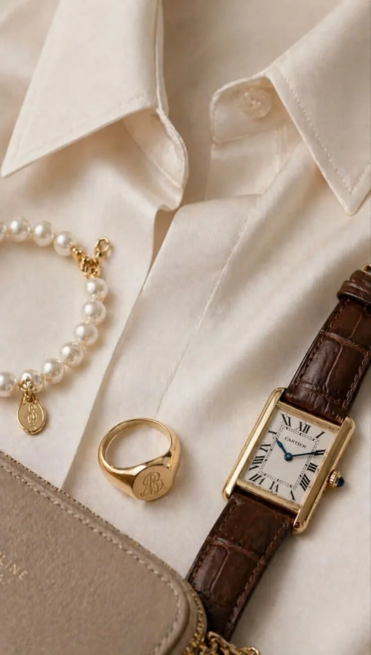 Old money accessories details