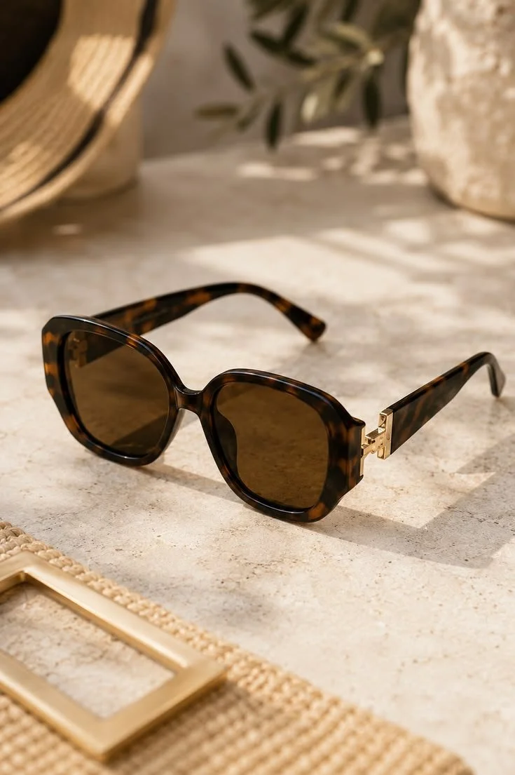 Tortoiseshell Acetate Sunglasses quiet luxury sunglass